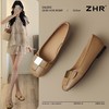 ZHR则则复古浅口单鞋2025新款轻便超软女鞋一脚蹬平底豆豆鞋通勤 商品缩略图2