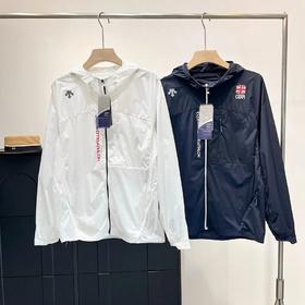 D桑特男士连帽防晒皮肤衣