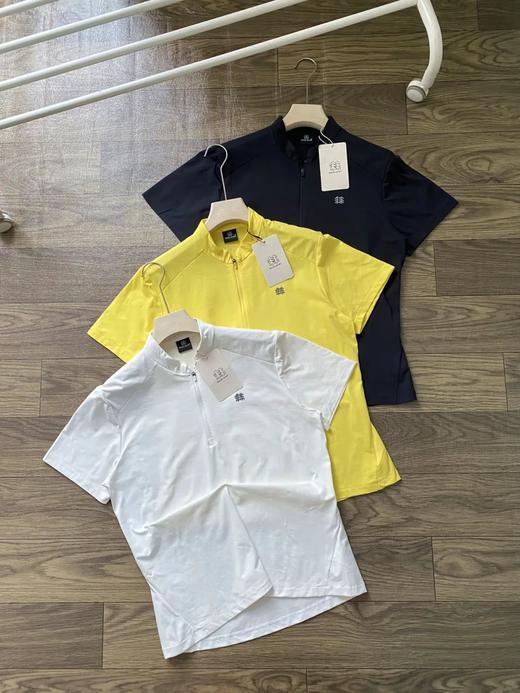 可隆女士半拉链短袖吸湿速干T恤 商品图3