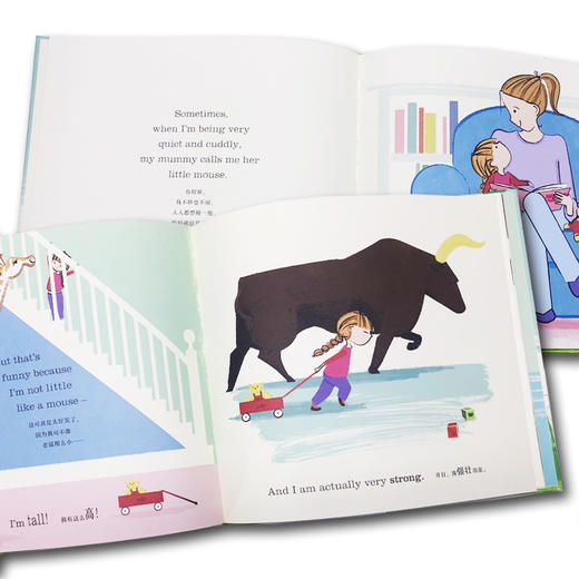 双语绘本妈妈说我是她的小老鼠点读版平装绘本 商品图3