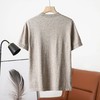 马户牌春夏新款提花针织字母短袖T恤 商品缩略图3