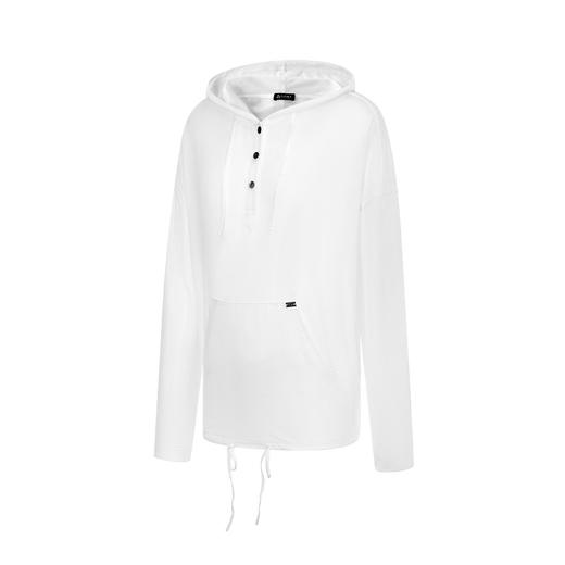 TITIKA ACTIVE休闲运动罩衫女连帽宽松透气亲肤运动跑步长袖T恤51211 商品图4