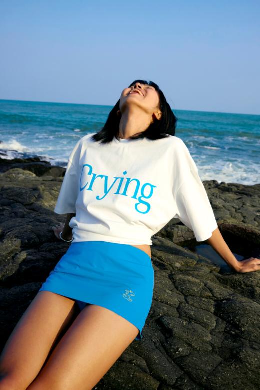 CryingCenter  苹果刺绣运动短裙 哭喊中心 商品图6