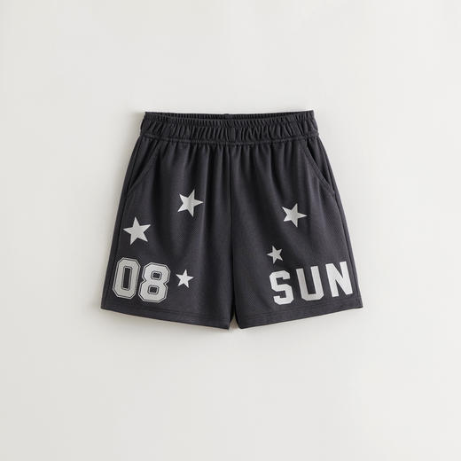 【速干裤】马克珍妮男童篮球运动短裤儿童裤子2025夏装新款550539 商品图2