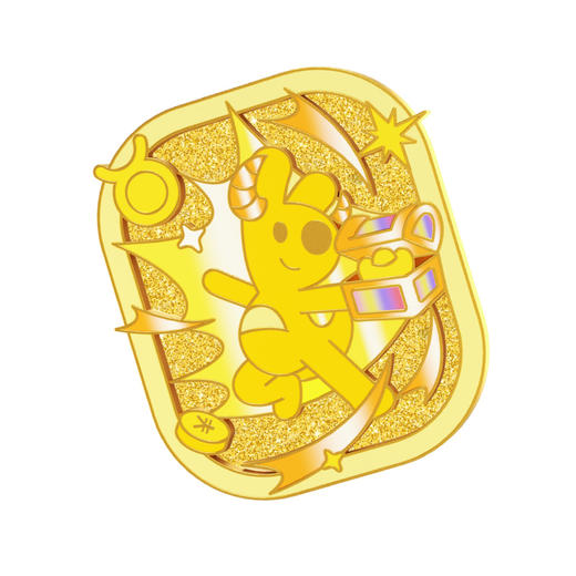 团团星座系列流沙冰箱贴 商品图8