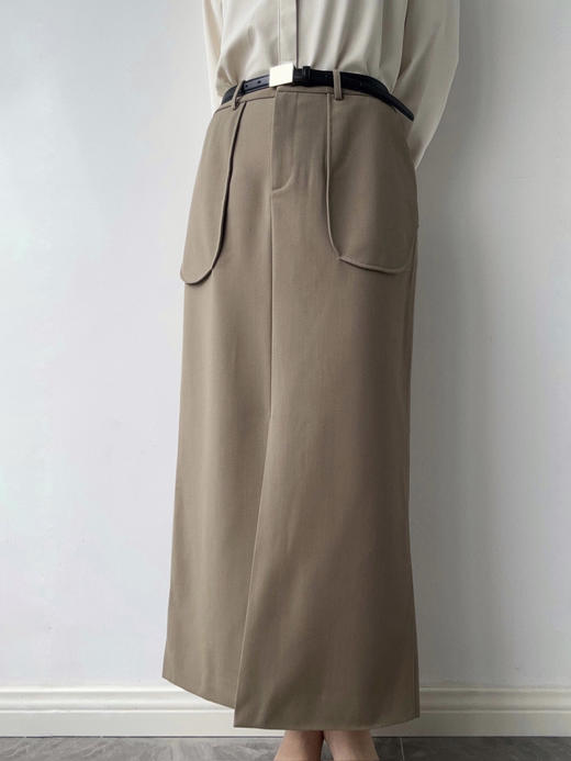 VC｜AW24061 Pamira pocket skirt  半身裙 [ 黑 / 卡其 ] 商品图2