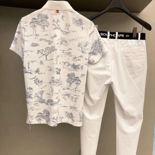 SC*家新款男士印花短袖 清雅自然夏日清凉舒适M224020180 商品图2