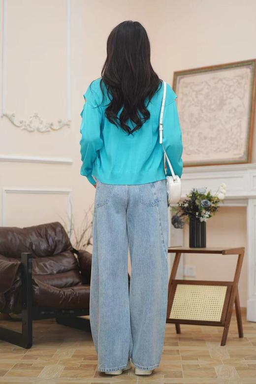 【积分兑换】 臣禾【小设计】圆领针织开衫S211090822【奥莱】 商品图3