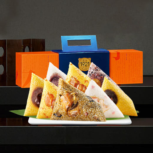 五芳斋五芳杏红粽子礼盒1200g【端午】KY 商品图0