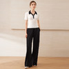 【百搭垂坠感休闲裤】EITIE爱特爱直筒显瘦女阔腿裤2025夏季新款B2505614 商品缩略图2