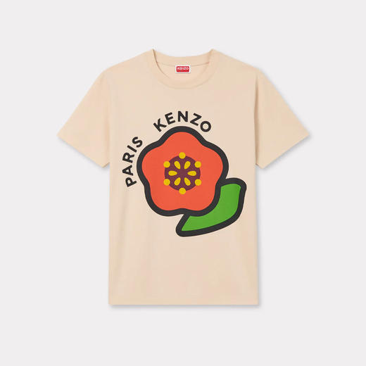 KENZO 高田贤三 女士徽标印花棉质圆领短袖T恤 粉色 FF52 TS168 4SO 07 商品图0