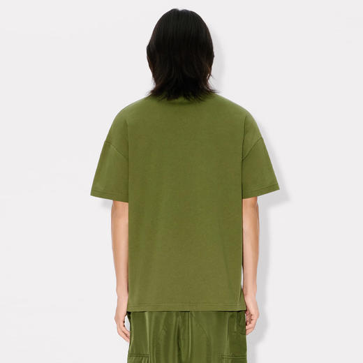 KENZO 高田贤三 男士“博克花2.0”字母徽标印花棉质圆领短袖T恤 绿色 FF55 TS489 4SG 50 商品图2