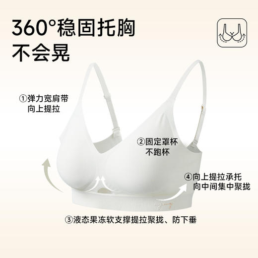 美季美优钻石纱果冻无痕文胸 商品图3