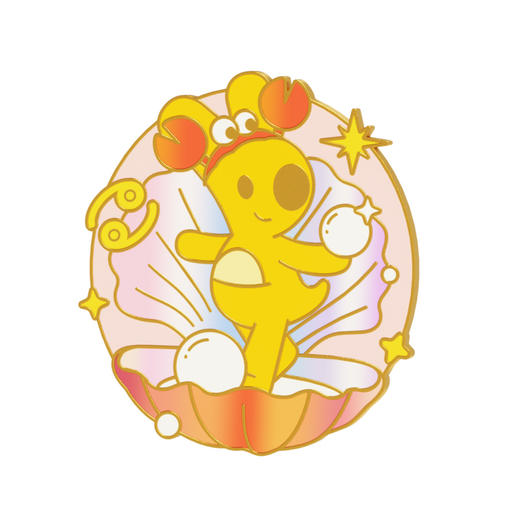 团团星座系列金属徽章 商品图5