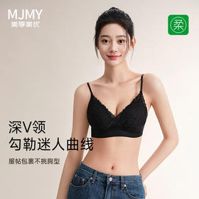 美季美优MT法式蕾丝三角杯文胸