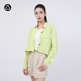 TITIKA ACTIVE防晒运动户外衬衫短款防紫外线春夏款宽松轻薄外套女31202