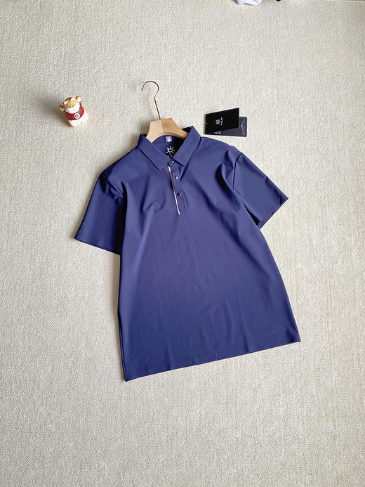 点此购买 凯乐石夏季男士压胶工艺防晒商务透气运动短袖速干POLO衫 LL 316040 商品图2