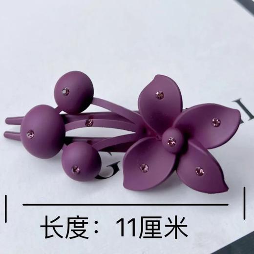 【买一送一】新款樱桃抓夹发夹女盘发水钻发卡子大号鸭嘴夹 商品图3