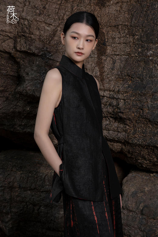 荷木HEMU丨朱栏·马甲 商品图1