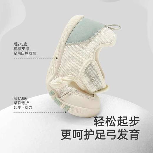英氏儿童鞋春夏网眼透气男女童软底防滑学步鞋25新款YFXHJ2R028A 商品图2