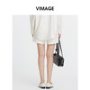 VIMAGE纬漫纪秋季新款高腰显瘦休闲短裤女V2005607 商品缩略图4