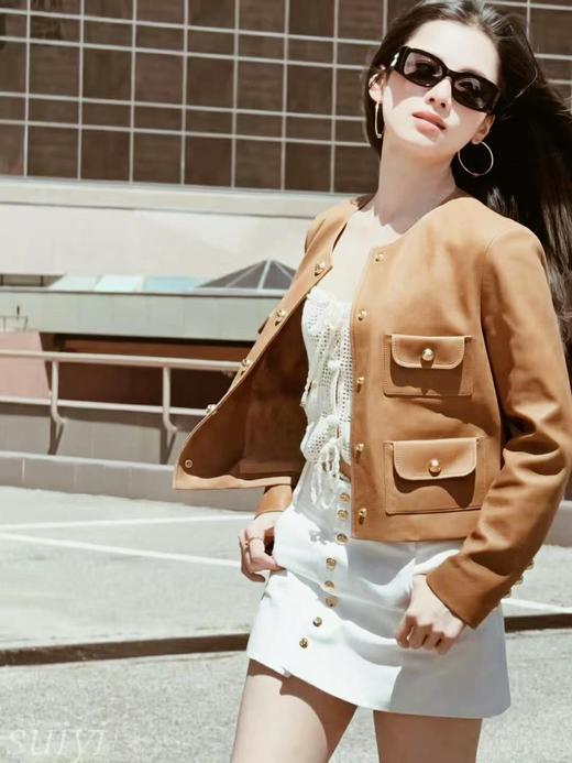 赛琳 24Triomphe 黑框银色LOGO张婧怡同款墨镜（JH） 商品图3