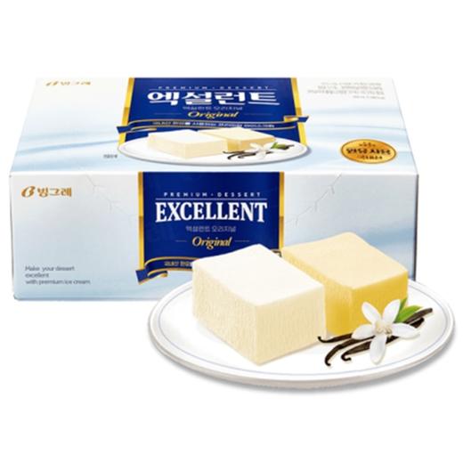 宾格瑞excellent香草盒装冰淇淋빙그레 엑설런트 오리지널 빙과 商品图0