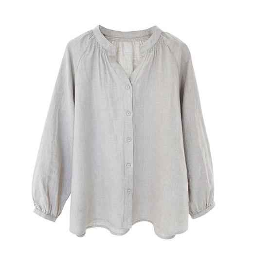 【高品质私服】【IC亚麻平纹花式上衣/阔腿裤】宽松剪裁，显瘦又优雅G1327/G1328-CC【无标出货 介意慎拍】 商品图13