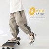 男童新款秋季帅气休闲运动裤拼接时尚舒适110-160 商品缩略图3
