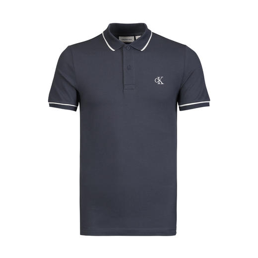 【超惠秒】Clavin Klein CK 男士弹棉针绣logo短袖Polo T恤 10315/11971 商品图2