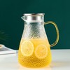 家用锤纹玻璃冷水壶套装凉水壶 水杯套装 玻璃水壶耐热高温果汁壶 商品缩略图0
