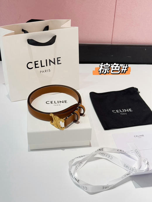 celin经典凯旋门腰带 商品图8