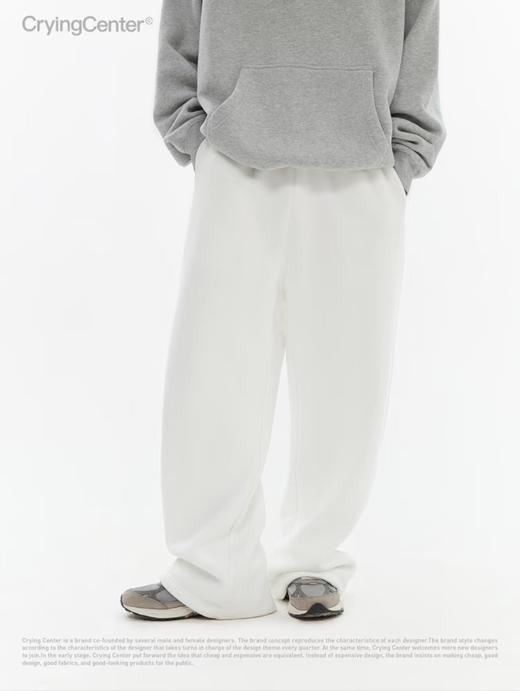 CryingCenter 红白加绒直筒宽松卫裤 哭喊中心 商品图3