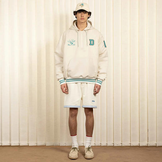 Drole De Monsieur La Veste Dr?le Sport 半拉链连帽运动夹克 商品图1