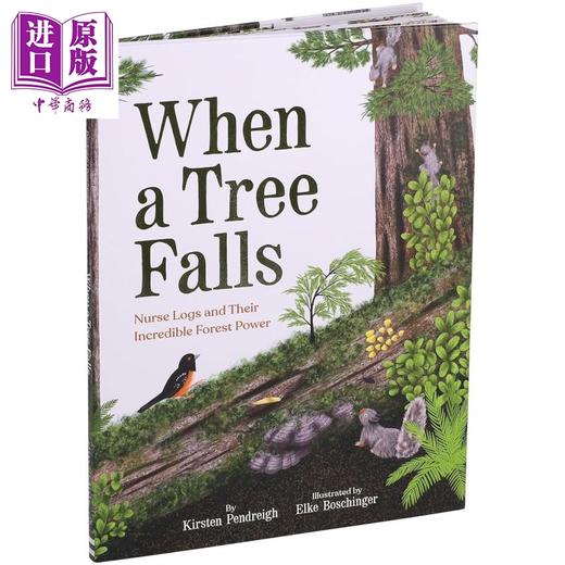 预售 【中商原版】当一棵树倒下时 When a Tree Falls 英文原版 儿童科普知识绘本 探索自然图画书读物 进口童书 精装 6岁以上 商品图1