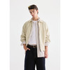 棉仓3621011003-【东京韵律】翻领链式极简褶裥设计短款夹克 商品缩略图0