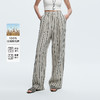 棉仓362618009-初棉雨露麻色织条纹宽松直筒裤 商品缩略图0