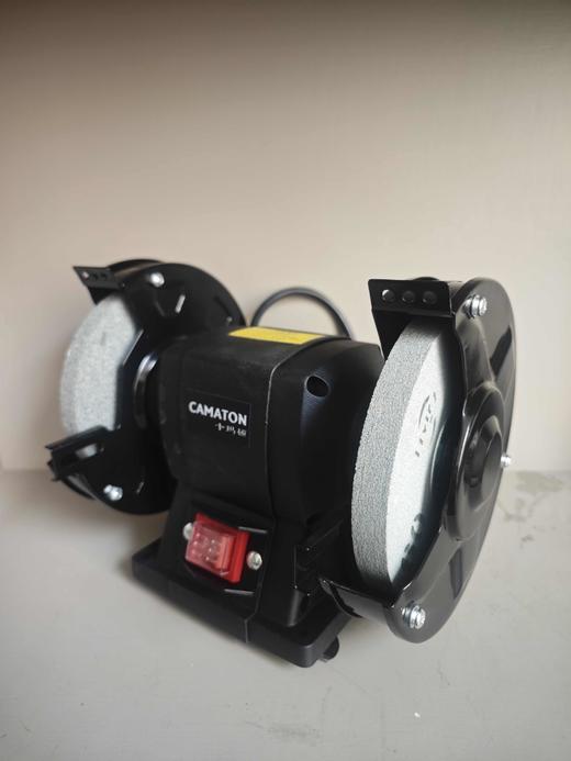 【货号05523】包邮卡玛顿150砂轮机台式砂轮机小型电动磨刀机工业级打磨机抛光机 商品图1