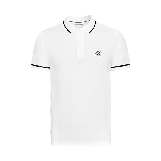 【超惠秒】Clavin Klein CK 男士弹棉针绣logo短袖Polo T恤 10315/11971 商品图12