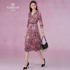 乔万尼新款真丝连衣裙桑蚕丝气质小众设计师EM2E898 商品缩略图3