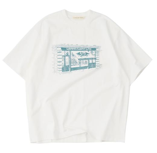 LIVINGTOWN/ LT复古印花索罗娜短T 商品图0