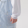 马克珍妮春夏新款 女童大口袋全棉牛仔背带裙230139 商品缩略图4