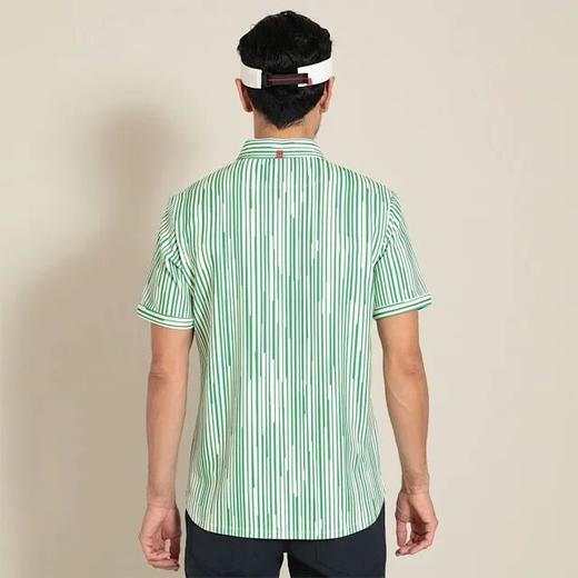 CALLAWAY GOLF 高尔夫 男士 变形条纹短袖 翻领衬衫 商品图1