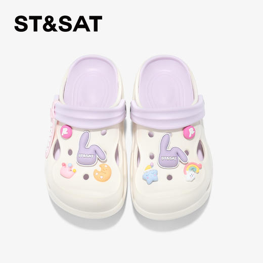 【童鞋】星期六可爱卡通透气男女童洞洞鞋SSD2195U29 商品图3