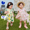 【纯棉】迷你巴拉连衣裙女童宝宝亲肤透气花苞袖水墨晕染夏季 商品缩略图0