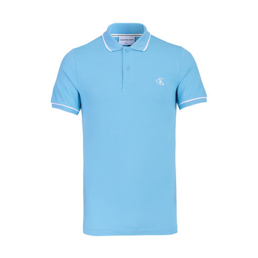 【超惠秒】Clavin Klein CK 男士弹棉针绣logo短袖Polo T恤 10315/11971 商品图0