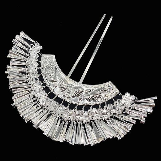 苗族头饰批发少数民族短流苏发簪侗族发饰超仙古装汉服簪子女 商品图2