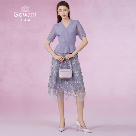 乔万尼夏新款连衣裙假两件小众设计EM2E846 商品图3