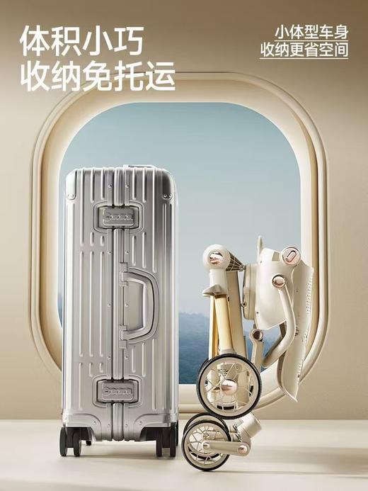 飞鸽遛娃神器轻便折叠双向减震景观手推车 商品图4