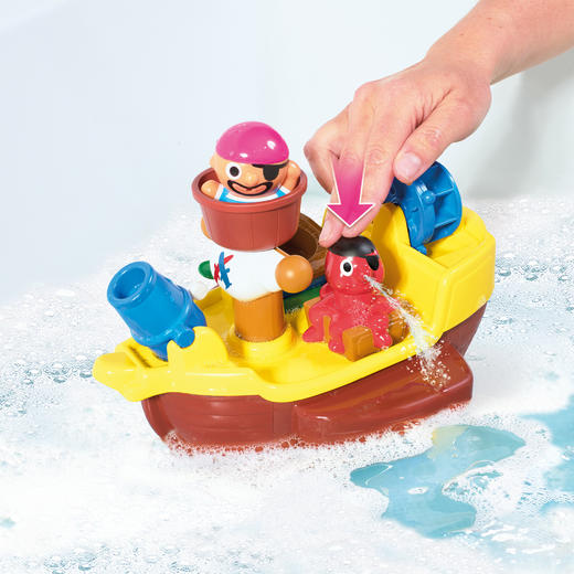 TomyToomies 皮特海盗洗澡船 儿童玩具洗澡玩伴益智玩具 商品图2